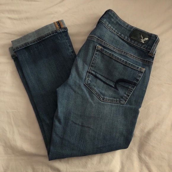 american eagle cropped jeans - Picture 1 of 5
